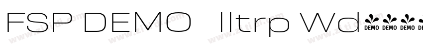 FSP DEMO   lltrp Wd字体转换